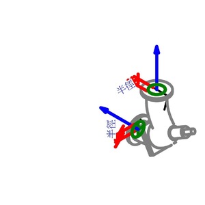 M_多用途閥 - 角式 - 40-65 mm - 螺紋