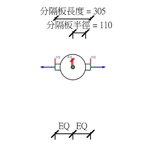 M_空氣分離器帶過濾器 - 同軸切面 - 50-65 mm - 螺紋