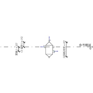 M_空氣分離器帶過濾器 - 同軸切面 - 50-65 mm - 螺紋