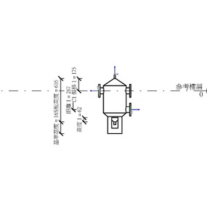 M_空氣分離器帶過濾器 - 同軸切面 - 80-500 mm - 法蘭式