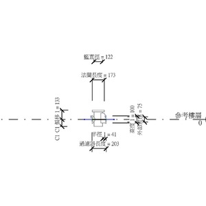 M_蓮篷頭 - 50-300 mm - 法蘭式