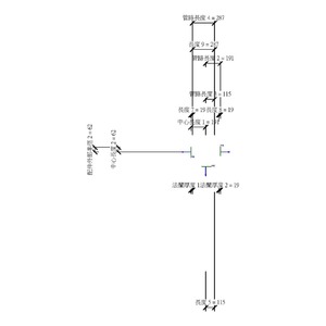 M_T 接頭異徑 - 法蘭式 - GI - 25 級