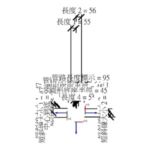 M_T 接頭異徑圓形底部 - 法蘭式 - GI - 125 級