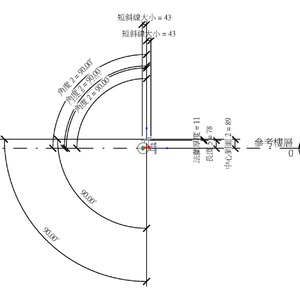 M_彎頭長半徑側出口 - 法蘭式 - GI - 125 級