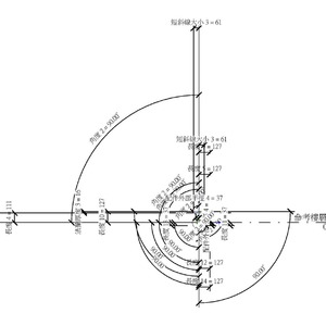 M_彎頭異徑側出口 - 法蘭式 - GI - 125 級