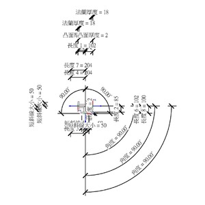 M_T 接頭 - 法蘭式 - GI - 250 級