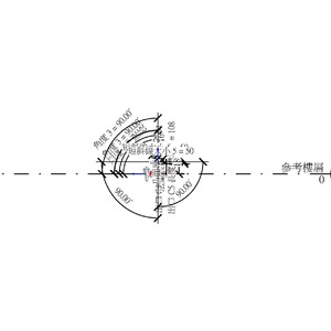 M_交叉異徑側出口 - 法蘭式 - GI - 250 級