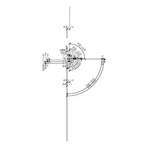 M_彎頭異徑圓形底部 - 法蘭式 - GI - 250 級