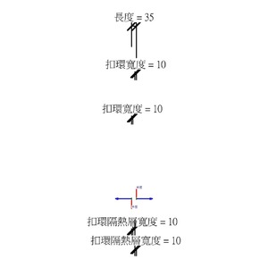 M_管接頭帶扣環 - 螺紋 - MI - 300 級