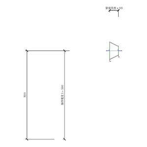 M_矩形接橢圓形轉接頭 - 長度