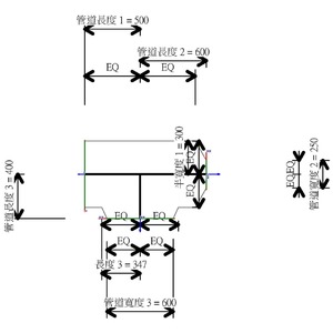M_矩形 T 接頭帶轉接頭