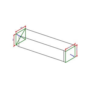 M_矩形偏移 - 斜接