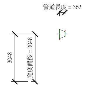 M_矩形轉接頭 - 角式