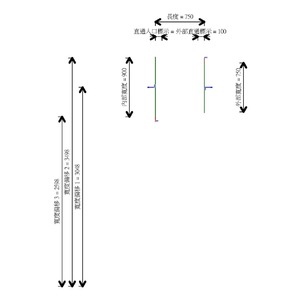 M_矩形轉接頭 Z - DTL