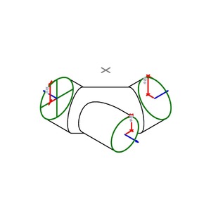 M_圓形彎頭 - 楔形跟部