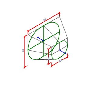 M_橢圓形轉接頭 - 長度