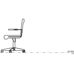 M_椅-工作 (扶手)_V13
