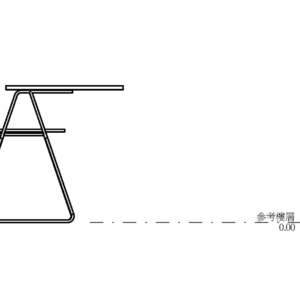 M_椅-扶手上附書寫板_V13