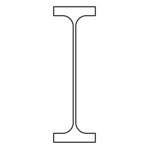 M_M-其他寬凸緣-縱斷面