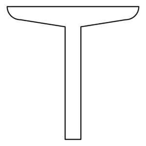 M_ST-結構 T 接頭-縱斷面