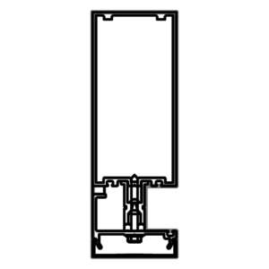 M_帷幕牆豎框-矩形-側邊-底部_左