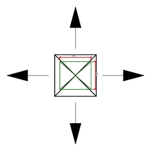 M_供氣分佈口 - 矩形面矩形頸