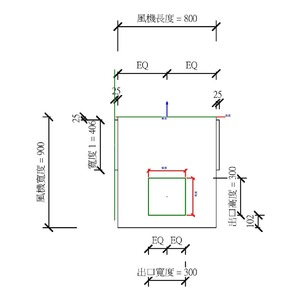 M_AHU 風機模組 - 前端排放