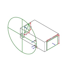 M_室內 AHU - 水平 - 冷水盤管
