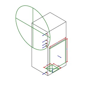 M_WSHP - 向下流動 - 高效率 - 7-18 kW - 右側排氣 - 底部排放