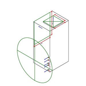 M_WSHP - 直立 - 高效率 - 7-18 kW - 左側回氣 - 頂端排放