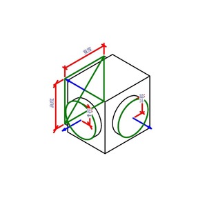 M_VAV 出口靜壓箱 - Y 接頭