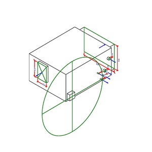 M_風機盤管機組 - 水平 - 皮帶驅動 - DX