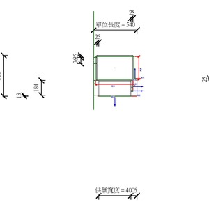 M_風機盤管機組帶靜壓箱 - 水平 - DX - 底部回氣