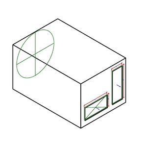 M_屋頂 AC 裝置 - 11-44 kW - 側邊連接