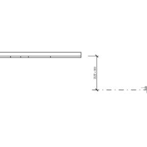 M_流理台面-L 形有水槽孔 2