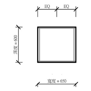 M_高櫥櫃-2 門-內建
