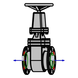 申桿式閘閥 150mm