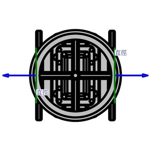 申桿式閘閥 200mm