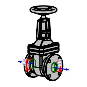伸桿式閘閥-65mm-Ghost