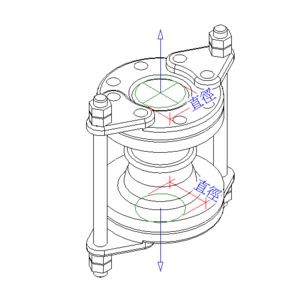 防震軟管SF-200 (80)mm