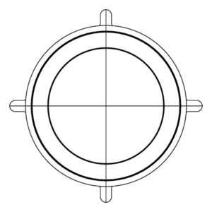 SUNIKU® 預埋式截火套管(樓板用)FS-01 3in