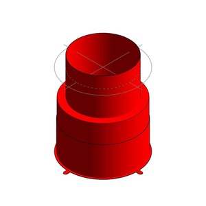 SUNIKU® 預埋式截火套管(樓板用)FS-01 5in