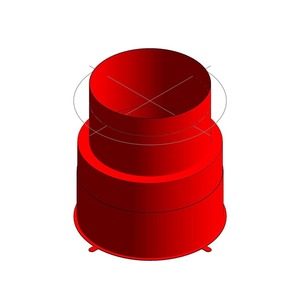 SUNIKU® 預埋式截火套管(樓板用)FS-01 6in