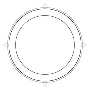 SUNIKU® 預埋式截火套管(樓板用)FS-01 8in