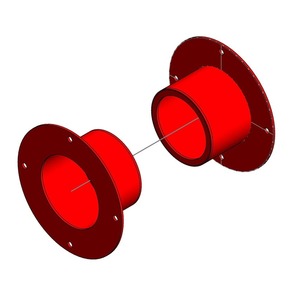 SUNIKU® 崁入式截火套管(牆面用)FS-02 2in (D)