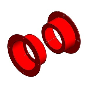 SUNIKU® 崁入式截火套管(牆面用)FS-02 3in (D)