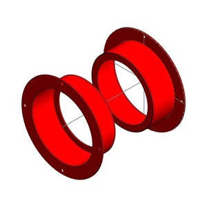 SUNIKU® 崁入式截火套管(牆面用)FS-02 4in (D)