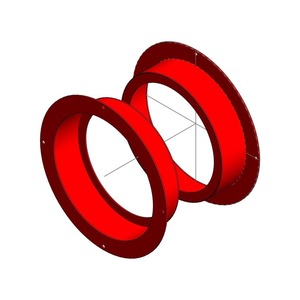 SUNIKU® 崁入式截火套管(牆面用)FS-02 6in (D)