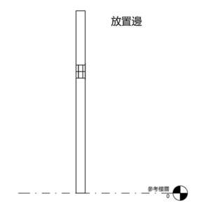 SUNIKU® 崁入式截火套管(牆面用)FS-02 8in (D)