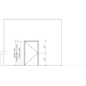 單扇橫拉木製防火門(有框)(門樘含護鉤)_勾鎖_自動回歸關門器_400v18